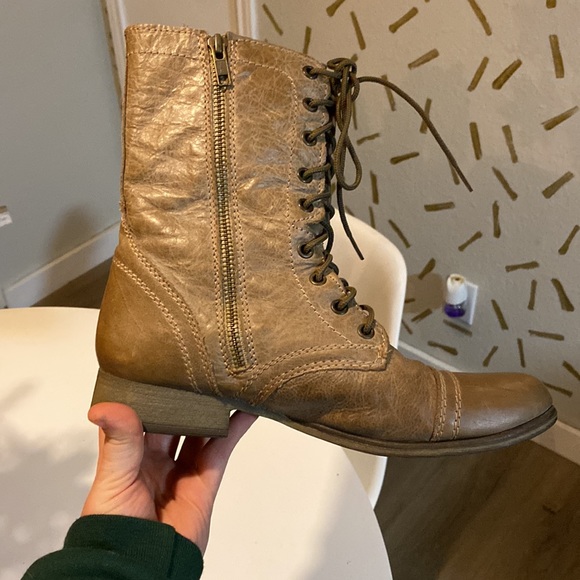 Steve Madden Leather Boots - Picture 3 of 6